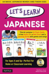 Let's Learn Japanese Kit - William Matsuzaki, Timothy Stout (ISBN: 9784805313725)