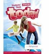 Today! Starter Level Student's Book with MyEnglishLab - David Todd (ISBN: 9781447972105)