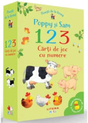 Povești de la fermă. Poppy și Sam. 1, 2, 3. Cărți de joc cu numere (ISBN: 9786060736844)