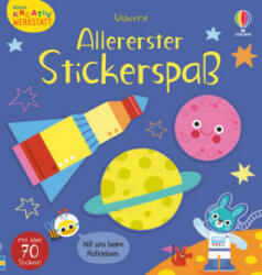Kleine Kreativ-Werkstatt: Allererster Stickerspaß - Luana Rinaldo (ISBN: 9781789416381)