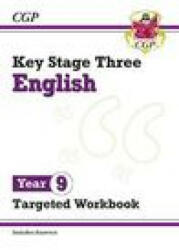 New KS3 English Year 9 Targeted Workbook (with answers) - CGP Books (ISBN: 9781789087857)