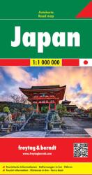 Japán - autóstérkép (2012)