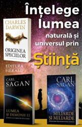 Pachet Intelege lumea naturala si universul prin stiinta - Carl Sagan, Charles Darwin (ISBN: 5948417210313)