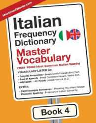 Italian Frequency Dictionary - Master Vocabulary - MOSTUSEDWORDS (2017)