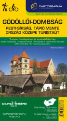 Gödöllői-dombság, Pesti-síkság, Tápió mente turistatérkép (2021)