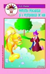 Povestea pescarului si a pestisorului de aur. Carte de colorat - A. S. Puskin (ISBN: 9786067650303)
