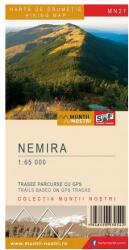 Munții Nemira. Hartă de drumeție (ISBN: 5948490930542)
