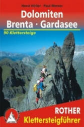 Dolomiten I Brenta I Gardasee túrakalauz Bergverlag Rother német RO 3096 (2012)