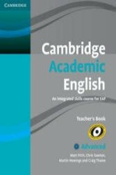 Cambridge Academic English. Advanced. Teacher's Book C2 - Matt Firth, Chris Sowton, Martin Hewings, Craig Thaine (2012)