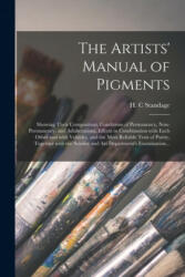 Artists' Manual of Pigments - H. C. Standage (ISBN: 9781013772924)