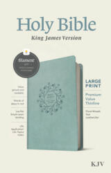 KJV Large Print Premium Value Thinline Bible, Filament Enabled Edition (ISBN: 9781496460554)