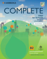 Complete First for Schools for Spanish Speakers Workbook Without Answers with Downloadable Audio - Natasha De Souza (ISBN: 9788490362129)