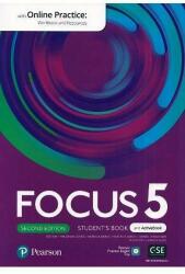 Focus 5 Student's Book and ActiveBook with Online Practice, 2nd edition (2021)