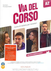 Via del Corso A2, cu 2 CD audio și DVD video (ISBN: 9788898433827)