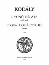 I. VONÓSNÉGYES OP. 2 SZÓLAMOK (ISBN: 9786300190887)