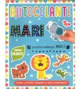 Autocolante mari pentru manute mici: Animale salbatice (ISBN: 9789975545457)