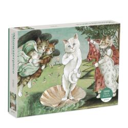 Birth of Venus Meowsterpiece of Western Art 1000 Piece Puzzle (ISBN: 9780735368088)