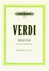 REQUIEM VOCAL SCORE - Giuseppe Verdi, Kurt Soldan (ISBN: 9790014022082)