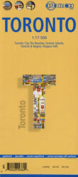 Toronto várostérkép- Borch laminált (ISBN: 9783866093621)