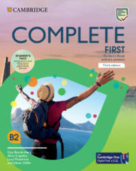 Complete First Student's Pack without Answers 3ed - Guy Brook-Hart (ISBN: 9781108903394)