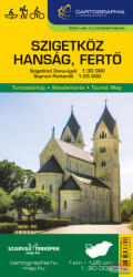 Szigetköz, Hanság, Fertő kerékpáros-, vízisport- és turistatérkép (ISBN: 9789633538692)