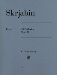 24 Preludes op. 11, Klavier - Alexander Skrjabin, Valentina Rubcova (ISBN: 9790201804842)