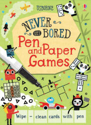 Never Ger Bored Pen and Paper Games Cards (ISBN: 9781474952804)
