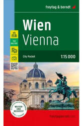 Bécs város turistatérkép (ISBN: 9783850841078)