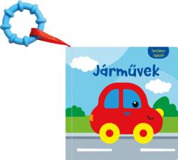 Textilkönyv rágókával - Járművek (ISBN: 9789634831617)