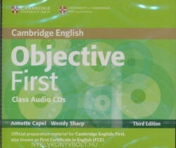 Annette Capel, Wendy Sharp: Cambridge English Objective First Class Audio CDs (2012)