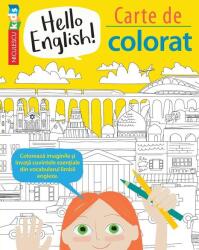 Hello English! Carte de colorat - Sam Hutchinson, Emilie Martin (ISBN: 9786063805233)