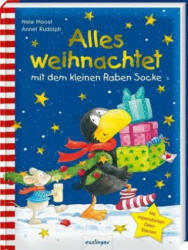 Der kleine Rabe Socke: Alles weihnachtet mit dem kleinen Raben Socke - Nele Moost, Annet Rudolph (ISBN: 9783480235483)