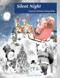 Greyscale Christmas Coloring Books (ISBN: 9784215383615)