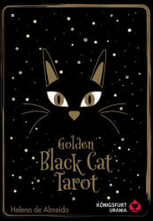 Golden Black Cat Tarot - Hochwertige Stülpdeckelschachtel mit Goldfolie (ISBN: 9783868265675)