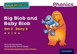 Read Write Inc. Phonics: Purple Set 2 Storybook 3 Big Blob and Baby Blob (ISBN: 9780198371526)