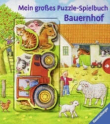 Mein großes Puzzle-Spielbuch Bauernhof - Anne Möller (ISBN: 9783473434824)