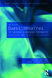Questionnaires in Second Language Research - Dornyei (ISBN: 9780415998208)