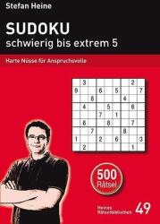 Sudoku - schwierig bis extrem 5 (ISBN: 9783939940487)