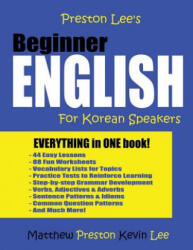 Preston Lee's Beginner English For Korean Speakers - Matthew Preston (ISBN: 9781976466069)