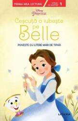 Disney Printese. Cescuta o iubeste pe Belle. Poveste cu litere mari de tipar (ISBN: 9786063378102)
