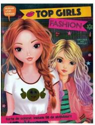 Top girls fashion. Carte de colorat cu abtibilduri (ISBN: 9786068555867)