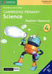Fiona Baxter, Liz Dilley: Cambridge Primary Science Stage 4 Teacher's Resource with Cambridge Elevate (ISBN: 9781108678315)