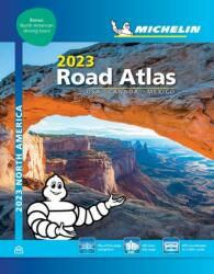 Road Atlas 2023 - USA, Canada, Mexico (A4-Spiral) - Michelin (ISBN: 9782067254794)