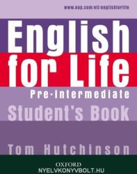 English for Life: Pre-intermediate: Student's Book - Tom Hutchinson (2007)