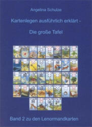 Kartenlegen ausführlich erklärt: Die grosse Tafel - Angelina Schulze, Angelina Schulze (2012)