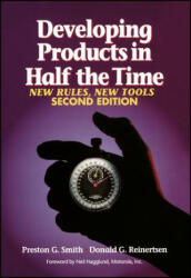 Developing Products in Half the Time 2e - Preston Smith (ISBN: 9780471292524)