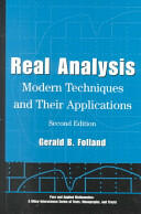 Real Analysis - Modern Techniques and Their tions, Second Edition - Gerald B. Folland (ISBN: 9780471317166)