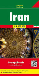 Irán autótérkép (2010)