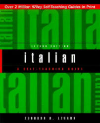 Italian - A Self-Teaching Guide 2e - Lebano (ISBN: 9780471359616)
