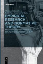 Empirical Research and Normative Theory (ISBN: 9783110777079)